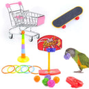 Bird Toys 4 Types Parrot Toy Set - FurryZone