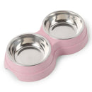 Double Stainless Steel Pet Bowls - FurryZone