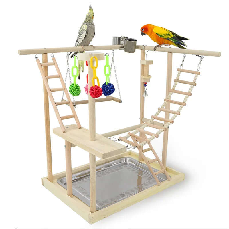 Wood Parrot Playground - FurryZone