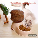 Large-Capacity Automatic Pet Water & Food Feeder - FurryZone