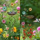 Bird Bath with Trellis Outdoor - FurryZone