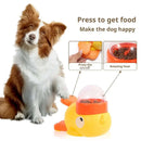 Interactive Dog Puzzle Feeder - Cartoon Duck Design FurryZone