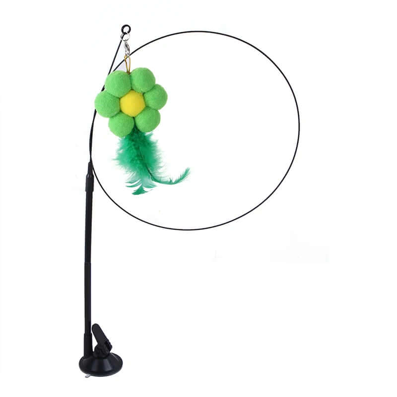 Interactive Feather Bird Cat Toy - FurryZone