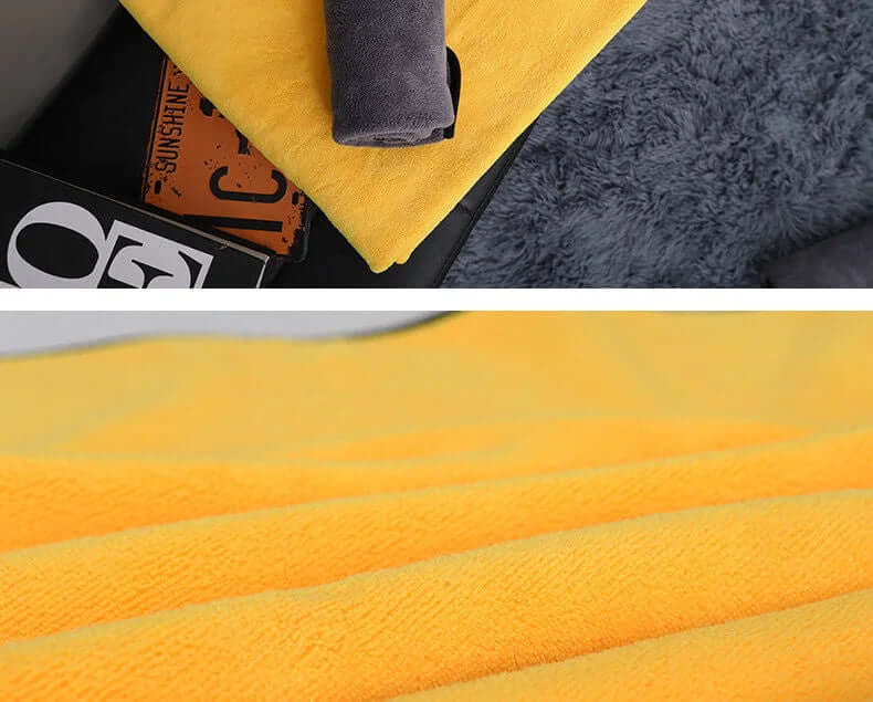Pet Bath Microfiber Absorbent Soft Towel - FurryZone
