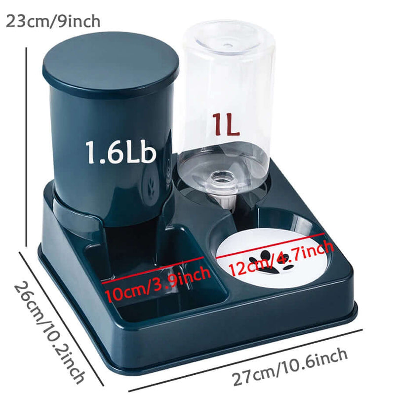 Automatic Pet Feeder Water Dispenser - FurryZone