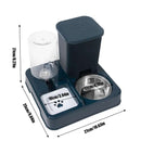 2-in-1 Automatic Pet Feeder & Water Dispenser - FurryZone