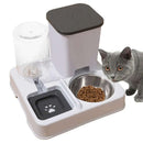 2-in-1 Automatic Pet Feeder & Water Dispenser - FurryZone