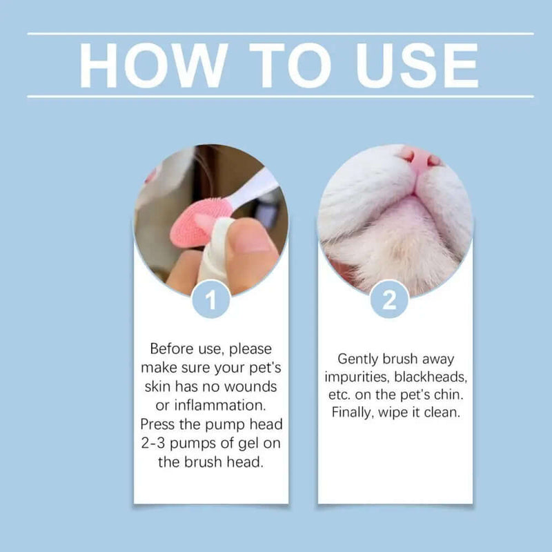 Pet Black Chin Cleanser & Mite Spray - FurryZone