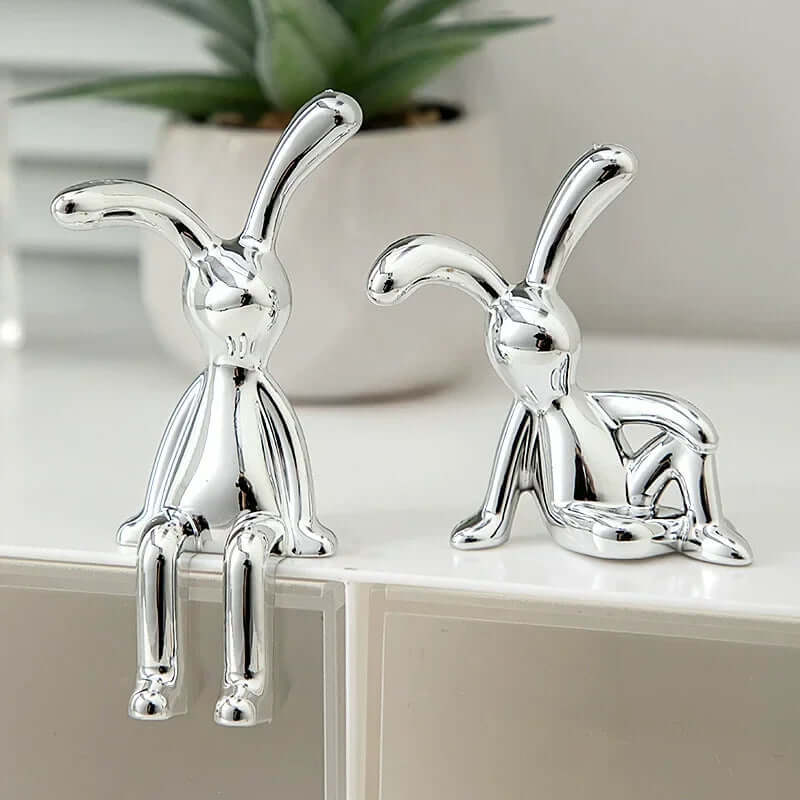 Long-Eared Rabbit Figurine - FurryZone