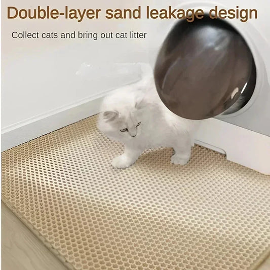 EVA Double Layer Cat Litter Mat