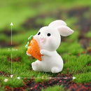 Cartoon Carrot Rabbit Figurines - FurryZone