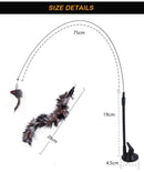 Interactive Feather Bird Cat Toy - FurryZone