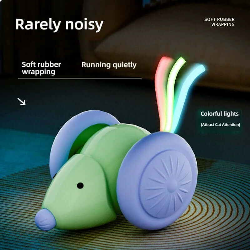 Cat Toy Electric Mouse Car - FurryZone