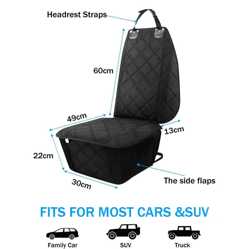 Dog Car Front Seat Cover Waterproof - FurryZone
