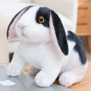 20cm Realistic Rabbit Plush Toy - FurryZone