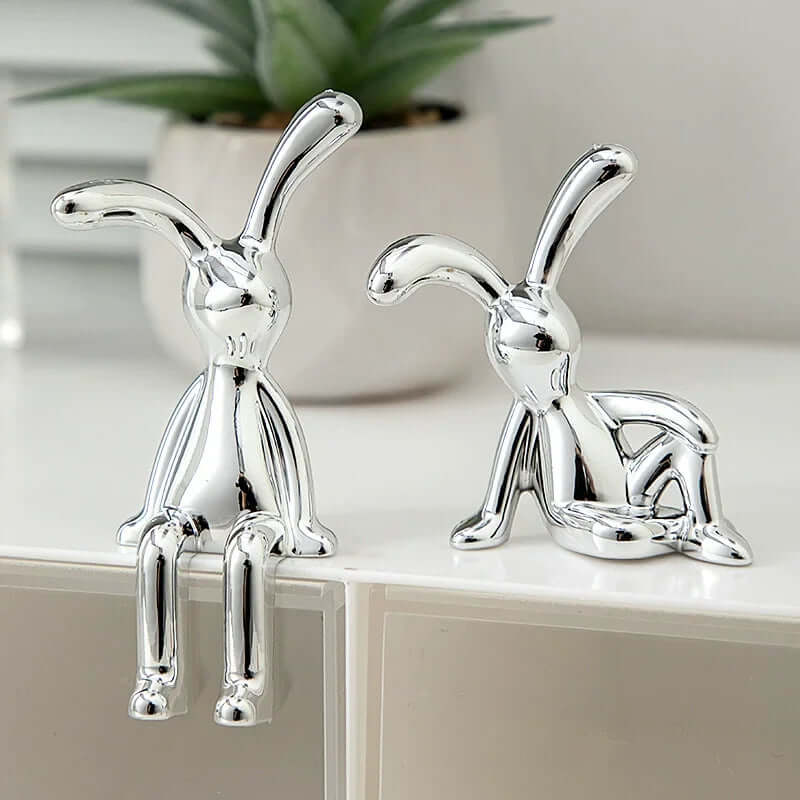Long-Eared Rabbit Figurine - FurryZone