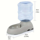 Large-Capacity Automatic Pet Water & Food Feeder - FurryZone