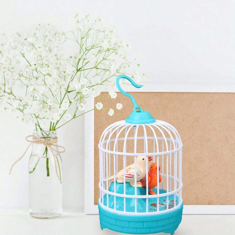 Electric Voice Controlled Birdcage Toy - FurryZone