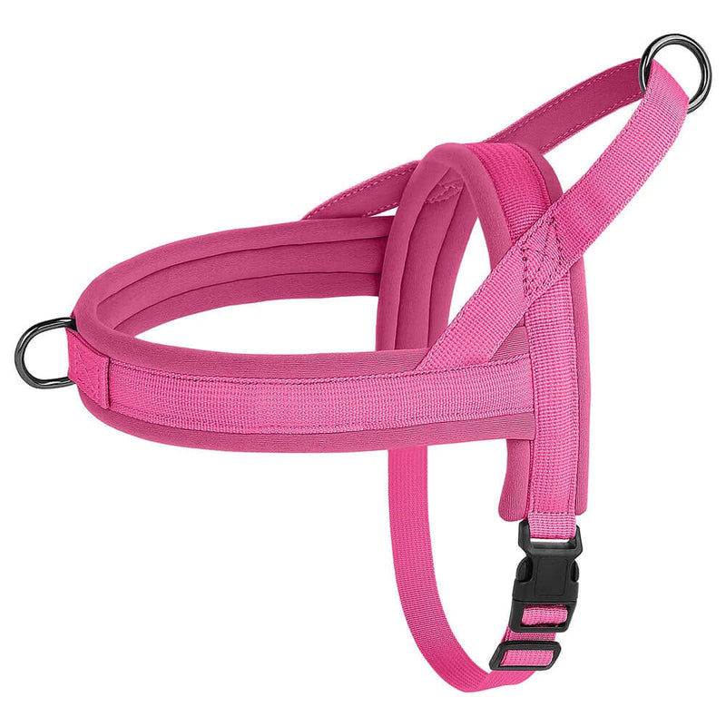 Soft Padded Adjustable Pet Pug Harness - FurryZone