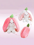 Strawberry Bunny Plush Toy - FurryZone