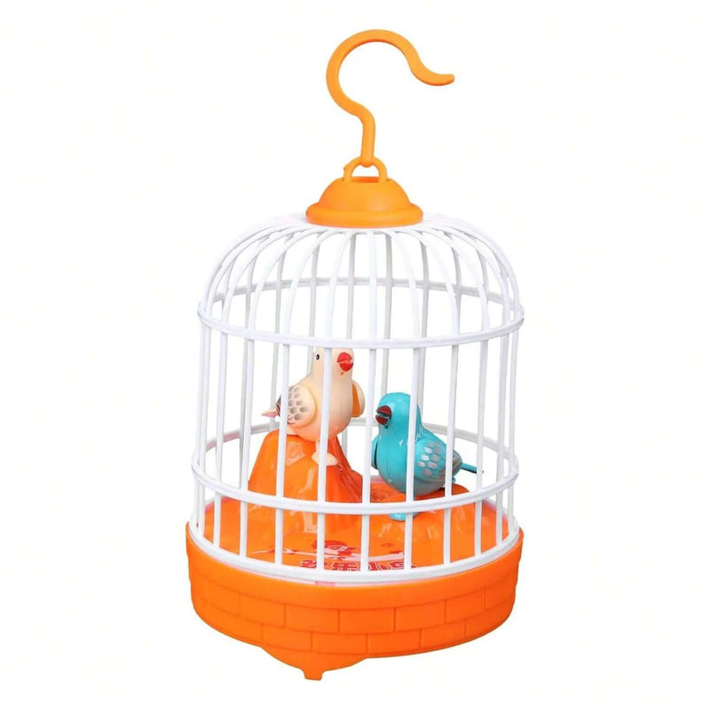 Electric Voice Controlled Birdcage Toy - FurryZone
