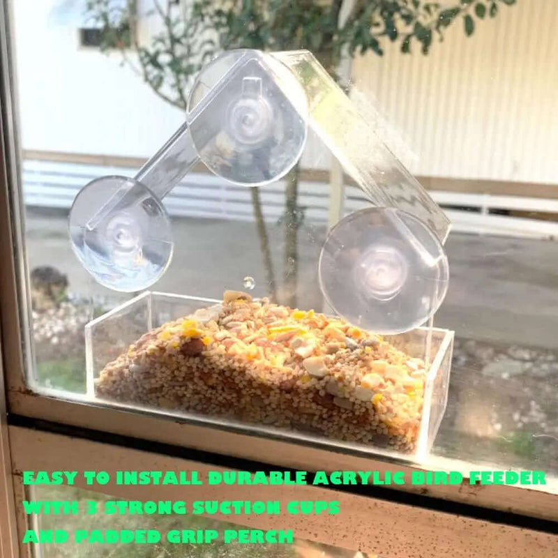 Window Bird Feeder - FurryZone