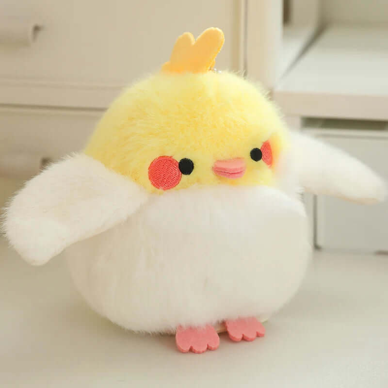 Simulation Bird Plush Doll Pendant - FurryZone