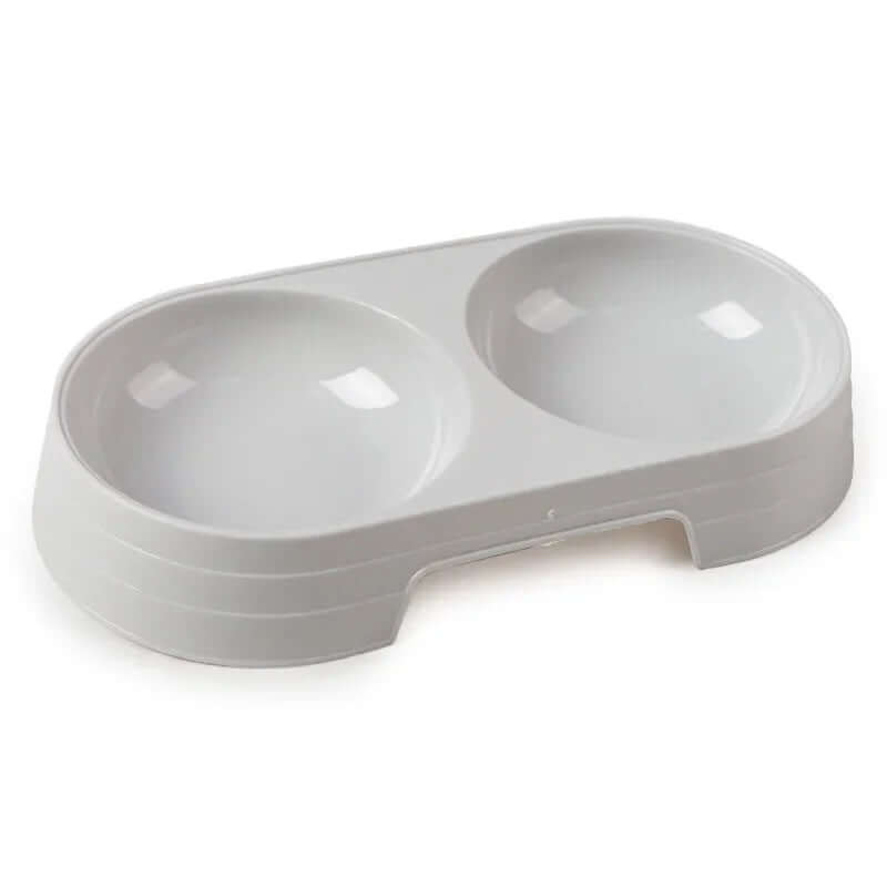 Double Stainless Steel Pet Bowls - FurryZone
