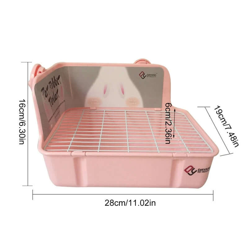 Rabbit Litter Box Toilet - FurryZone