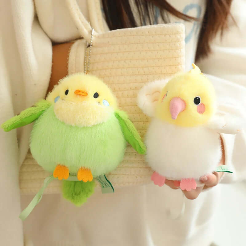 Simulation Bird Plush Doll Pendant - FurryZone