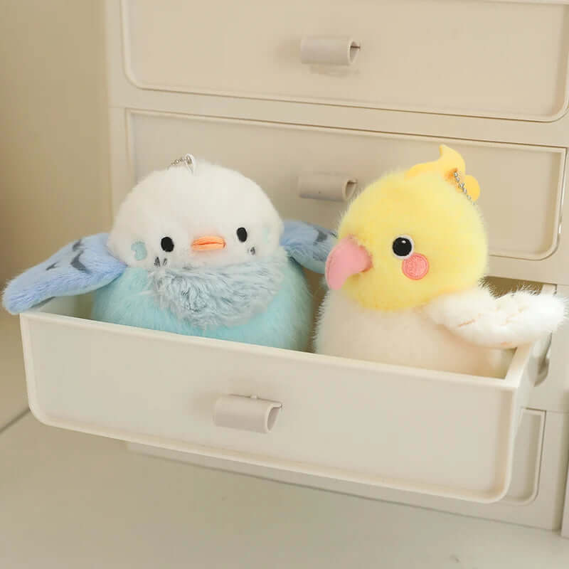 Simulation Bird Plush Doll Pendant - FurryZone