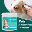 Pet Ear Cleaning Wipes – Fingertip Wipes for Cats & Dogs - FurryZone