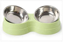 Double Stainless Steel Pet Bowls - FurryZone