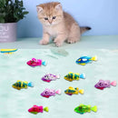 LED Interactive Swimming Robot Fish Toy for Cats FurryZone