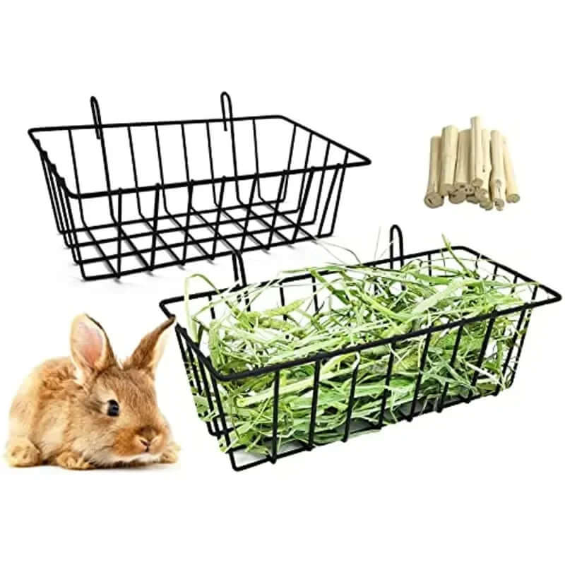 Rabbit Hay Feeder & Grass Rack - FurryZone