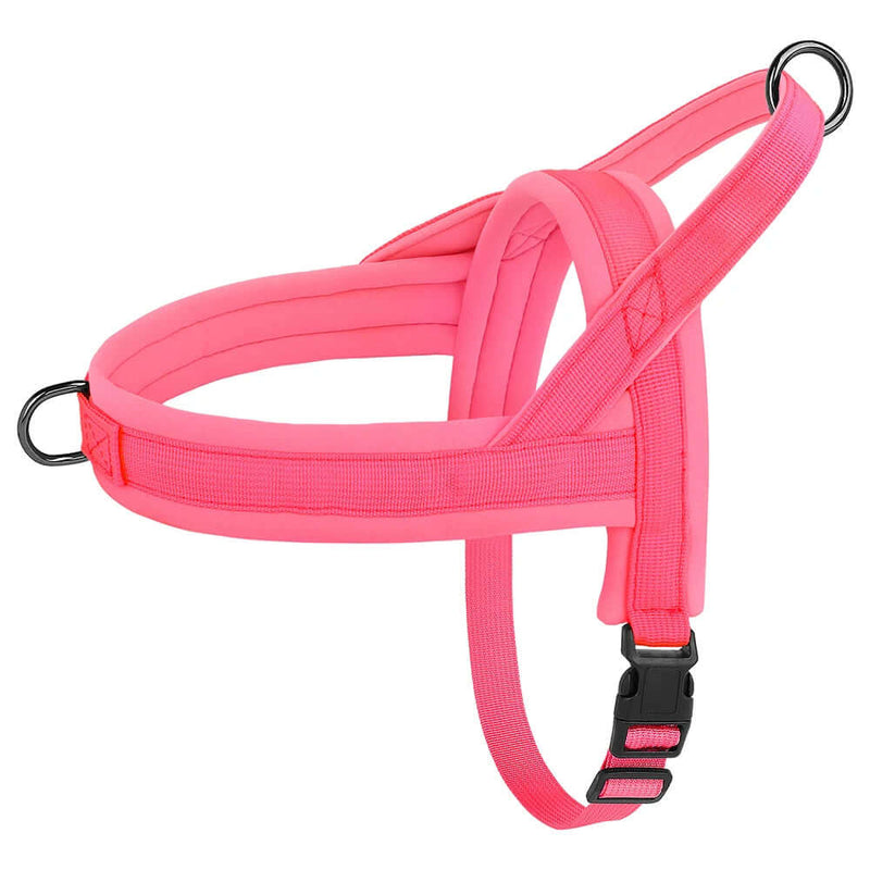 Soft Padded Adjustable Pet Pug Harness - FurryZone