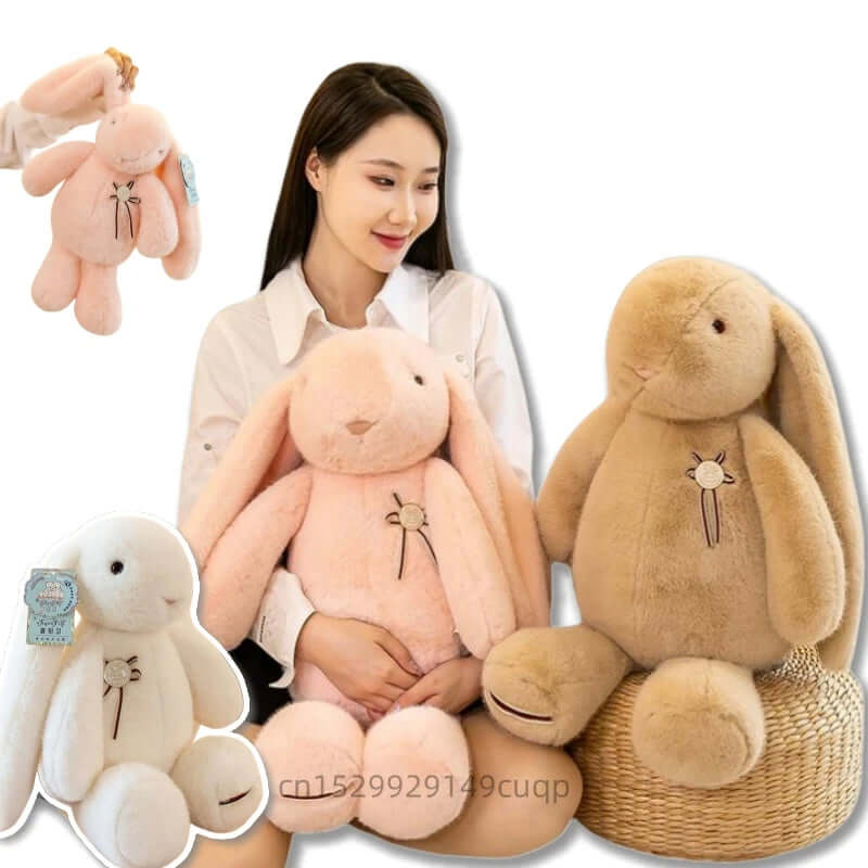 Long-Eared Rabbit Plush Doll (30–65cm) - FurryZone
