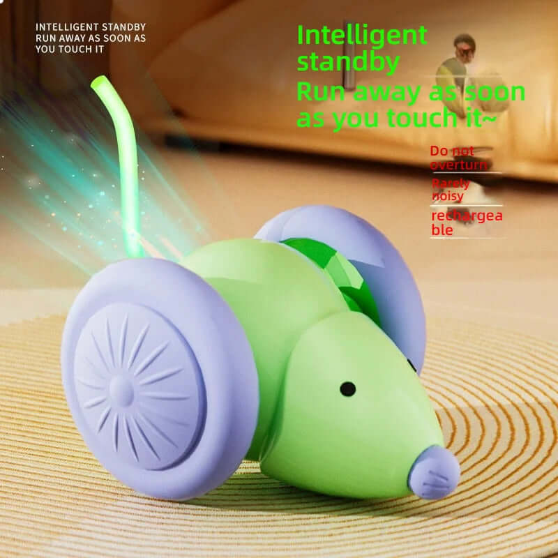 Cat Toy Electric Mouse Car - FurryZone