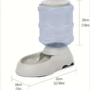 Large-Capacity Automatic Pet Water & Food Feeder - FurryZone