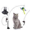 Interactive Feather Bird Cat Toy - FurryZone