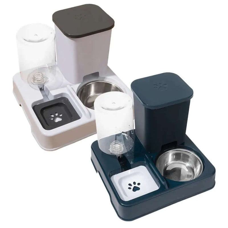 2-in-1 Automatic Pet Feeder & Water Dispenser - FurryZone