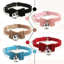 Pet Bow Tie Collar with Bell for Dogs and Cats FurryZone