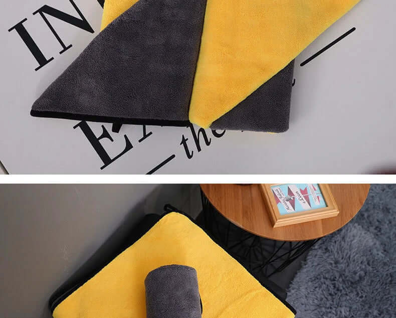 Pet Bath Microfiber Absorbent Soft Towel - FurryZone