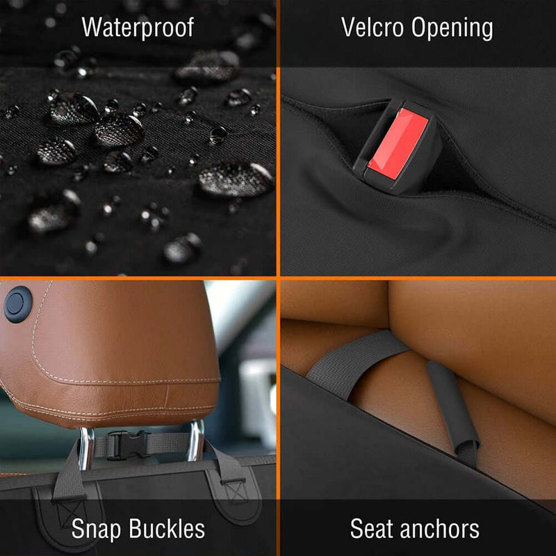 Dog Car Front Seat Cover Waterproof - FurryZone