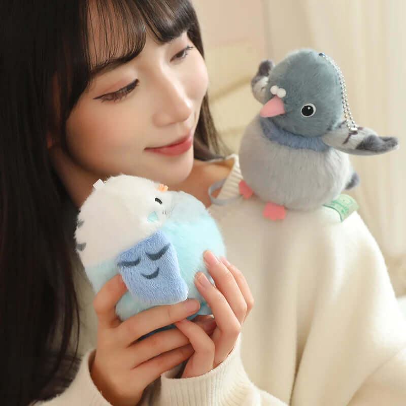 Simulation Bird Plush Doll Pendant - FurryZone