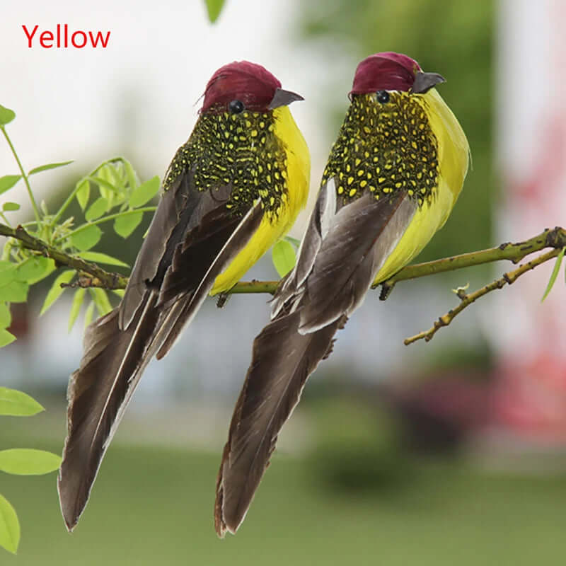 Artificial Foam Feather Bird Model - FurryZone