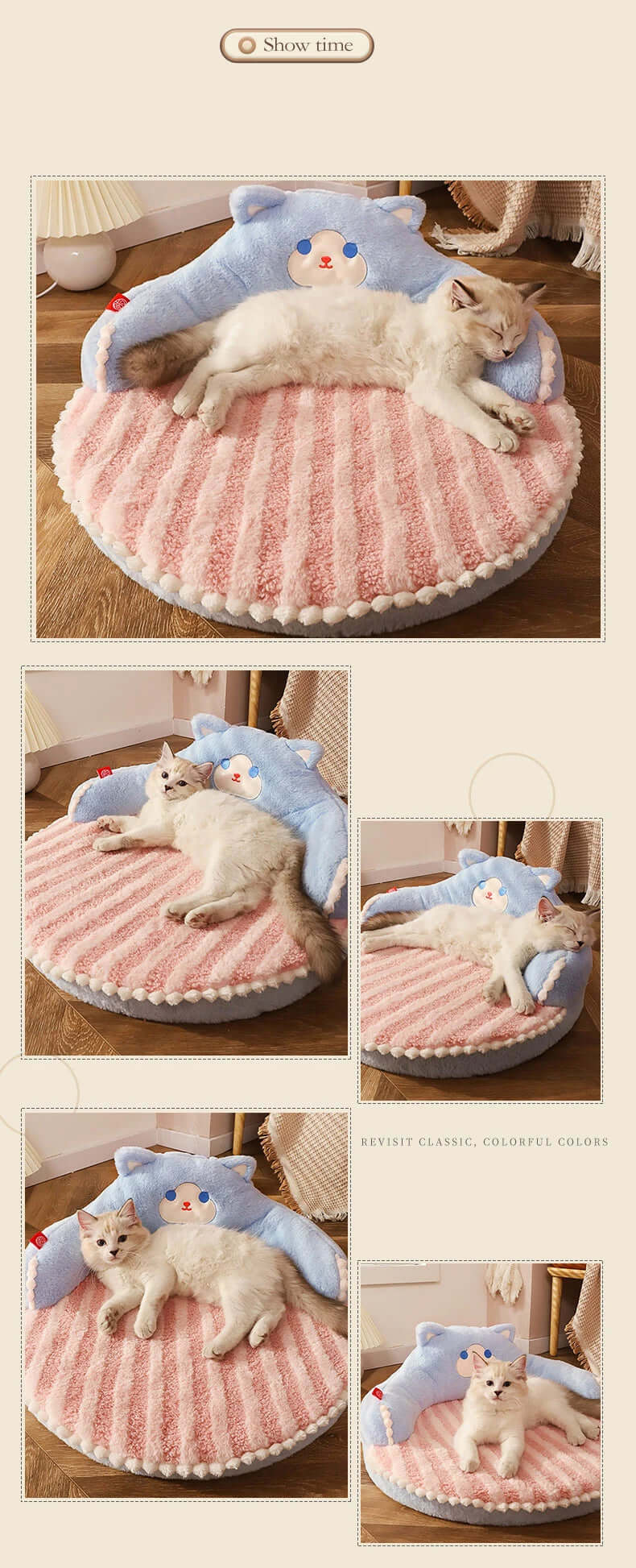 HOOPET Cat Bed Pet Pad Cushion - FurryZone